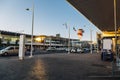 Rome Fiumicino Airport in Italy Royalty Free Stock Photo