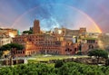 Rome - Foro Traiano Royalty Free Stock Photo