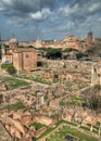 Rome Forum Royalty Free Stock Photo