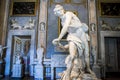 Rome, Galleria Borghese,David by Gian Lorenzo Bernini Royalty Free Stock Photo