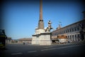 Rome-Historical monument in the old center.