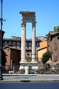 Rome-Historical ruins on Imperial forums.