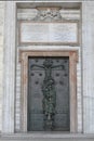 Rome. Holy Door of Papal Archbasilica of St. John in the Lateran Royalty Free Stock Photo