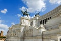 Rome imperial capital city historical monuments age Roman and Renaissance Royalty Free Stock Photo