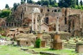 Rome imperial capital city historical monuments age Roman and Renaissance Royalty Free Stock Photo