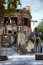 Rome. Isola Tiberina, Aesculapius old hospital on Tiberina