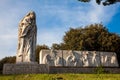 The Monument to Catherine of Siena at Castel Sant Angelo Royalty Free Stock Photo