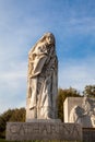 The Monument to Catherine of Siena at Castel Sant Angelo Royalty Free Stock Photo