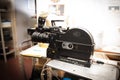 ROME, ITALY - APRIL 22nd 2015. Professional vintage Arriflex 16