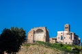 Ruins of the Temple of Venus and Roma located on the Velian Hill