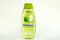 Rome, Italy. April 2023. Shampoo for hair with apple flavor and nettle extract from Schwarzkopf