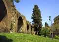 Rome italy archaeology ruins excavation masonry