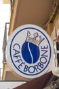 Italian CaffÃÂ¨ Borbone sign