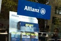 Allianz insurance group brochure Royalty Free Stock Photo