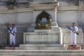 Rome/Italy - August 24, 2018: Honour Guard of the Tomb of the Unknown Soldier on the Altar of the Fatherland