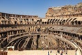 A View of the Interior of the Colosseum, Rome