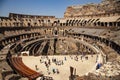 A View of the Interior of the Colosseum, Rome Royalty Free Stock Photo