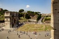 A View of theExterior of the Colosseum, Rome Royalty Free Stock Photo