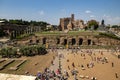 A View of the Interior of the Colosseum, Rome Royalty Free Stock Photo