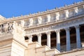 Rome, Italy. National monument of Victor Emmanuel II Monumento Nazionale a Vittorio Emanuele II Royalty Free Stock Photo