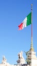 Rome, Italy. National monument of Victor Emmanuel II Monumento Nazionale a Vittorio Emanuele II Royalty Free Stock Photo