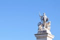 Rome, Italy. Statues of National monument of Victor Emmanuel II Monumento Nazionale a Vittorio Emanuele II