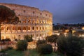 Rome, Italy at the Colosseum Royalty Free Stock Photo