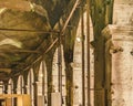 Roman Coliseum Interior View, Rome, Italy Royalty Free Stock Photo