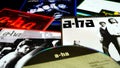 Artwork of the cd collection of the Norwegian synthpop group A-Ah