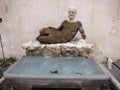 View of the Babuino fountain Royalty Free Stock Photo