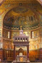 The Apse of Santa Maria in Trastevere