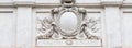 Rome, Italy - Galleria Borghese - Borghese Gallery building - symbol above the entrance