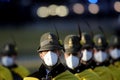 Italian armed forces take part in the swearing-in ceremony of the re-elected president of the Italian Republic Sergio Mattarella