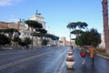 The Imperial Fora street Rome