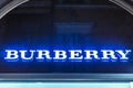 Editorial, BURBERRY logo