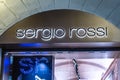 Editorial, SERGIO ROSSI logo