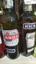 Pernod Ricard bottles Royalty Free Stock Photo