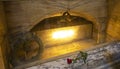 The tomb of Raphael in the Pantheon. Almost two thousand years after it was built, the Pantheon`s