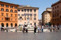 The fountain of Neptune at Piazza Navona in Rome