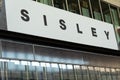 Sisley store sign