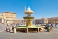 St Peters Square at the Vatican in Rome Royalty Free Stock Photo