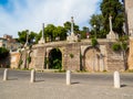 Belvedere, Pincian Hill, Rome, Italy Royalty Free Stock Photo