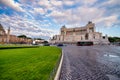 ROME, ITALY - JUNE 2014: Altar of the Fatherland, Altare della Patria, also known as the National Monument to Victor Emmanuel II Royalty Free Stock Photo