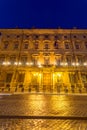 Amazing Night view of Palazzo Giustiniani in city of Rome, Italy