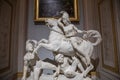 Baroque marble sculptural group by Italian artist in Galleria Borghese