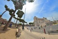 Rome, ITALY - JUNE 01: Piazza Venezia and Victor Emmanuel II Monument in Rome, Italy on June 01, 2016 Royalty Free Stock Photo