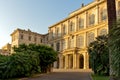 Sunset view of Palazzo Barberini - National Gallery of Ancient Art in Rome, Italy Royalty Free Stock Photo