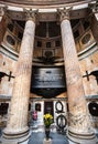 Tomb of Victor Emmanuel II 1820-1878, former king of Italy, inside the Pantheon, Rome, Italy Royalty Free Stock Photo