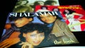 CDs and artwork of SHALAMAR. an American R Royalty Free Stock Photo