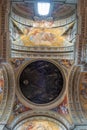 The church of Sant\'Ignazio di Loyola in Campo Marzio is a Catholic place of worship in Rome in the Baroque style